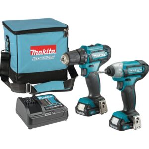 Акум. винтоверт Makita DF333DZ + акум. гайковерт Makita TD110DZ