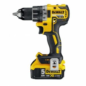 Акумулаторен винтоверт DeWALT DCD791P2 с 2 батерии 5 ah, зарядно и куфар