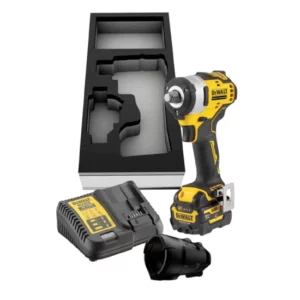 Акумулаторен ударен гайковерт DeWALT DCF901P1G с батерия 5 ah и зарядно