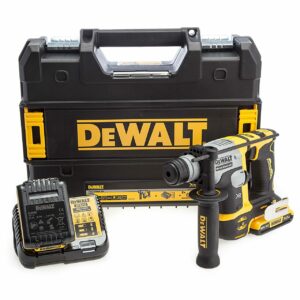 Акумулаторен перфоратор DeWALT DCH172D2 с 2 батерии 2 ah, зарядно и куфар